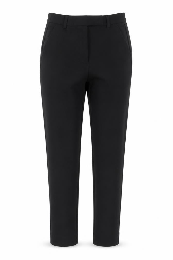 Womens UK Size 8 Marks and Spencer Slim Fit  Black Trousers