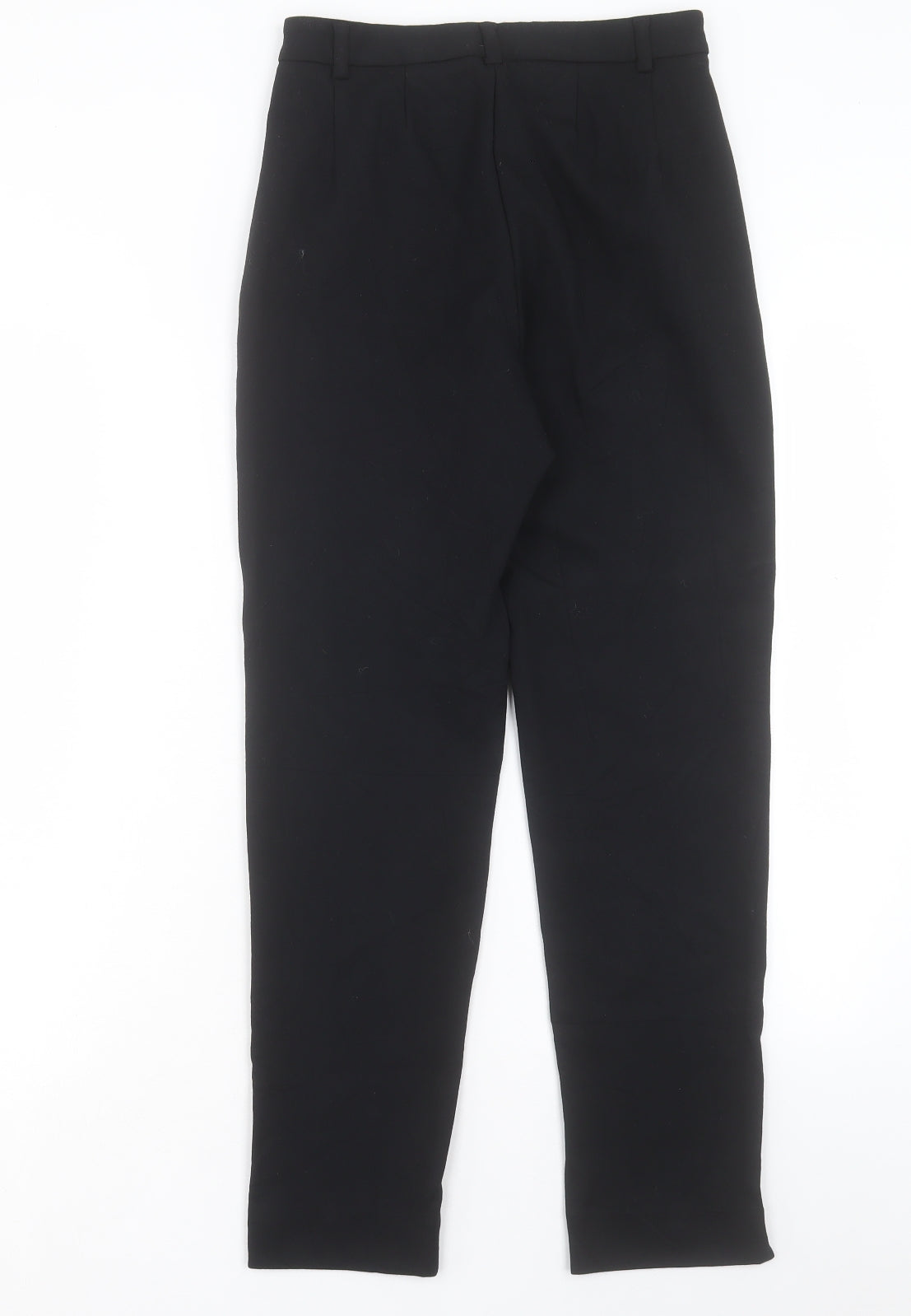 Womens UK Size 8 Marks and Spencer Slim Fit  Black Trousers