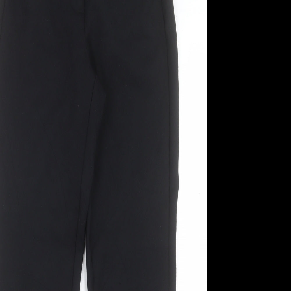Womens UK Size 8 Marks and Spencer Slim Fit  Black Trousers