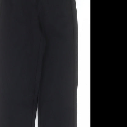 Womens UK Size 8 Marks and Spencer Slim Fit  Black Trousers