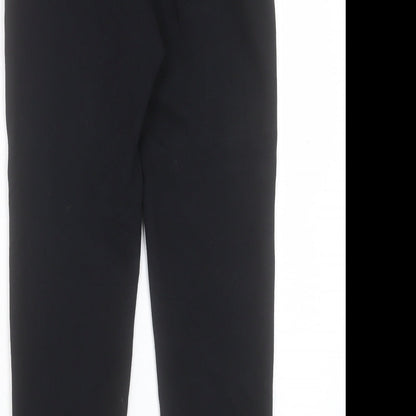 Womens UK Size 8 Marks and Spencer Slim Fit  Black Trousers