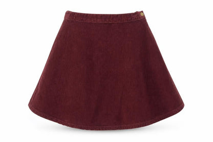 Womens UK Size XS American Apparel Flare Corduroy Skirt