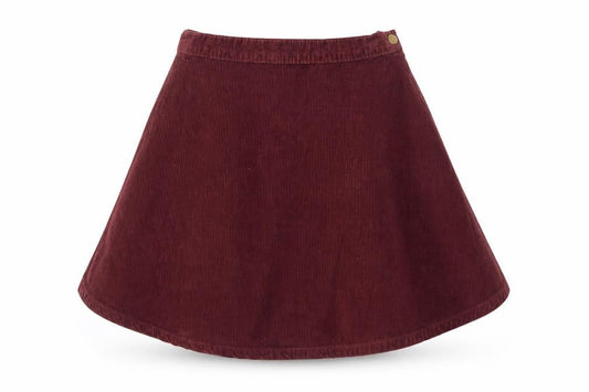 Womens UK Size XS American Apparel Flare Corduroy Skirt