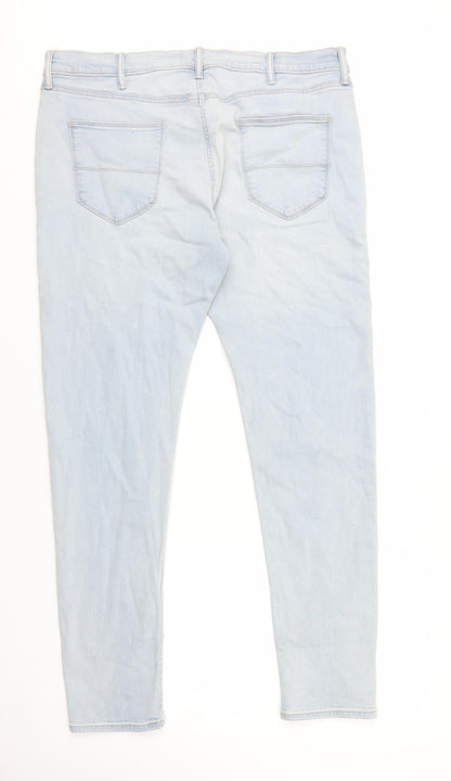 Womens UK Size 38 in Marks and Spencer Regular Fit Skinny Blue Jeans