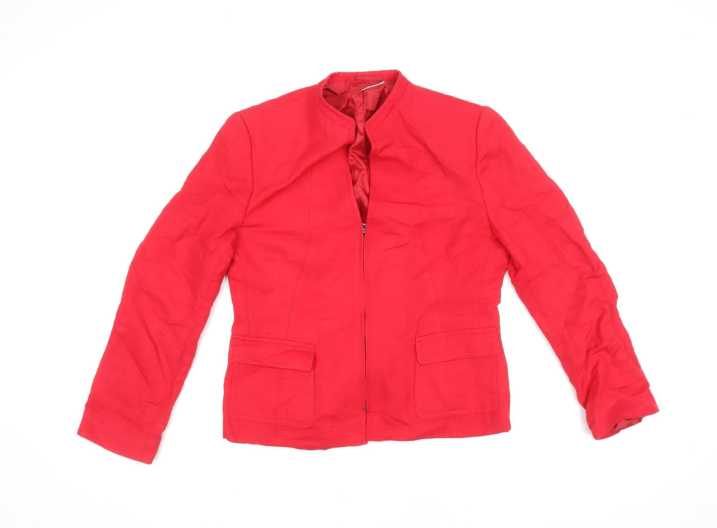 Womens UK Size 8 Planet Red Jacket