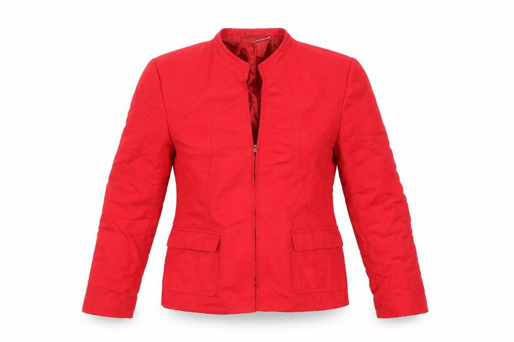 Womens UK Size 8 Planet Red Jacket