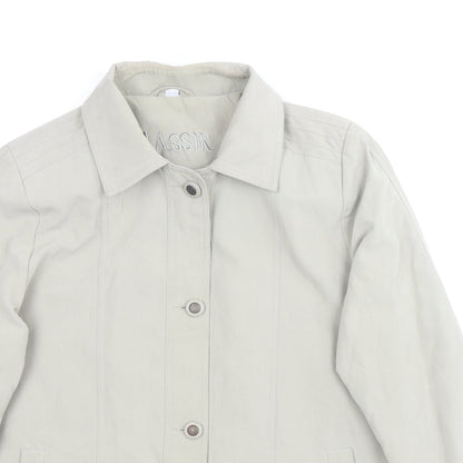 Womens UK Size 10 Klassik Beige Jacket