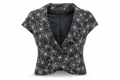 Womens UK Size 14 Kaliko Black Jacket