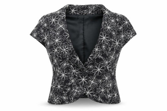 Womens UK Size 14 Kaliko Black Jacket