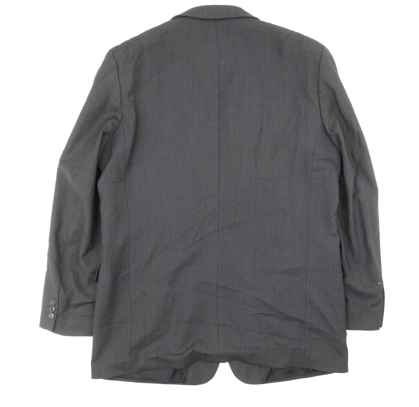 NEXT Mens Grey Wool Jacket Suit Jacket Size 42 - Outer Pockets