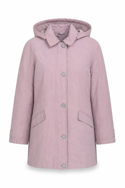 Womens UK Size M Klass Purple Parka Coat