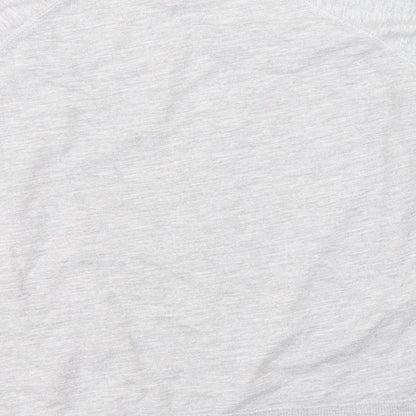 New Look Girls Grey Cotton Pullover Sweatshirt Size 12-13 Years - Honolulu Surfer