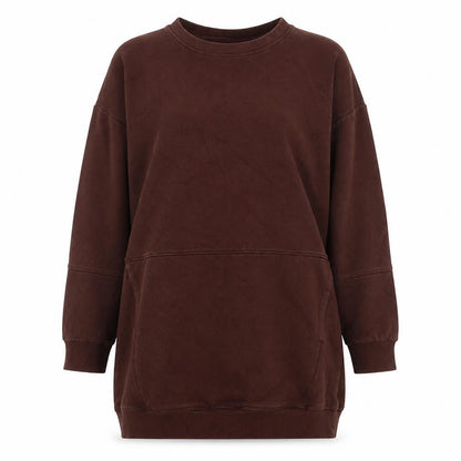 Womens UK Size S NEXT Brown Pullover Sweatshirt