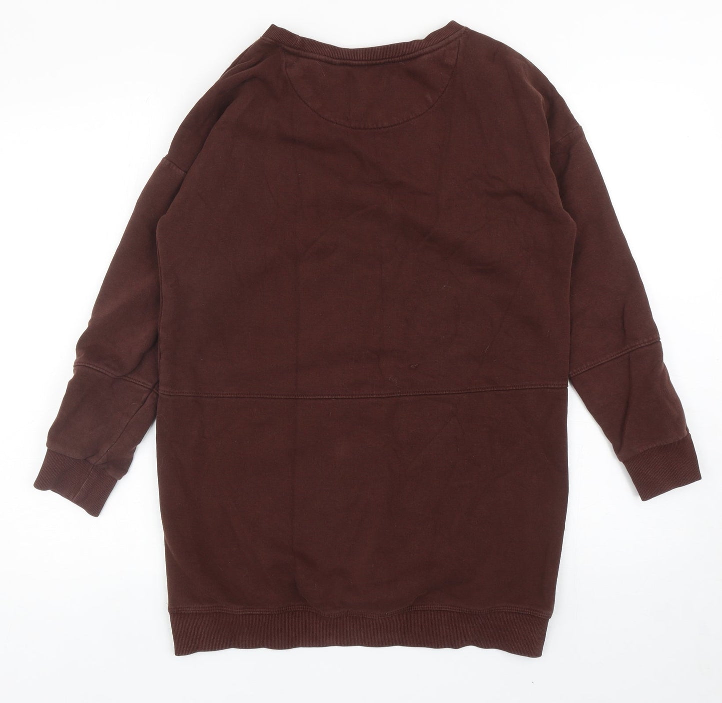 Womens UK Size S NEXT Brown Pullover Sweatshirt