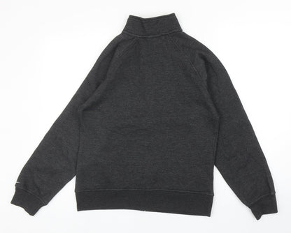 Womens UK Size 10 LA Gear Grey Full Zip Sweatshirt