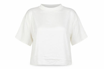 Womens UK Size S Zara White Basic Blouse