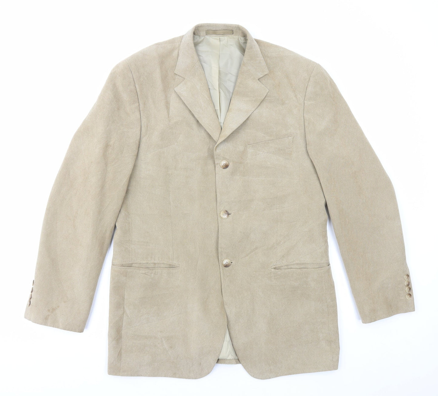 Mens UK Size M Marks and Spencer Regular Brown Suit Jacket
