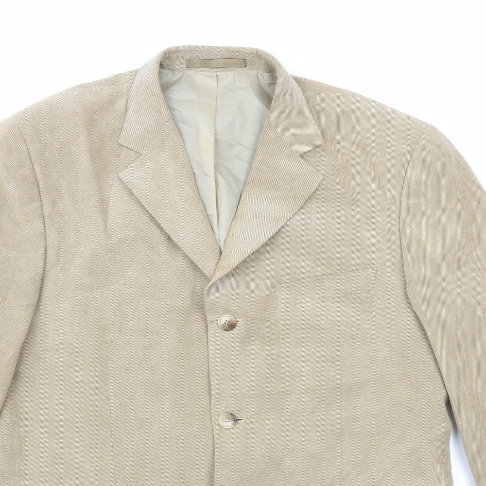 Mens UK Size M Marks and Spencer Regular Brown Suit Jacket