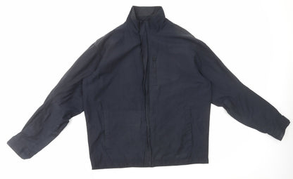 NEXT Womens Black Windbreaker Jacket Size M Zip