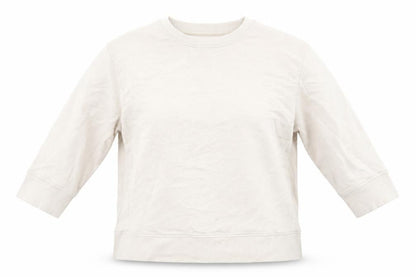 Zara Womens Beige Cotton Pullover Sweatshirt Size S Pullover