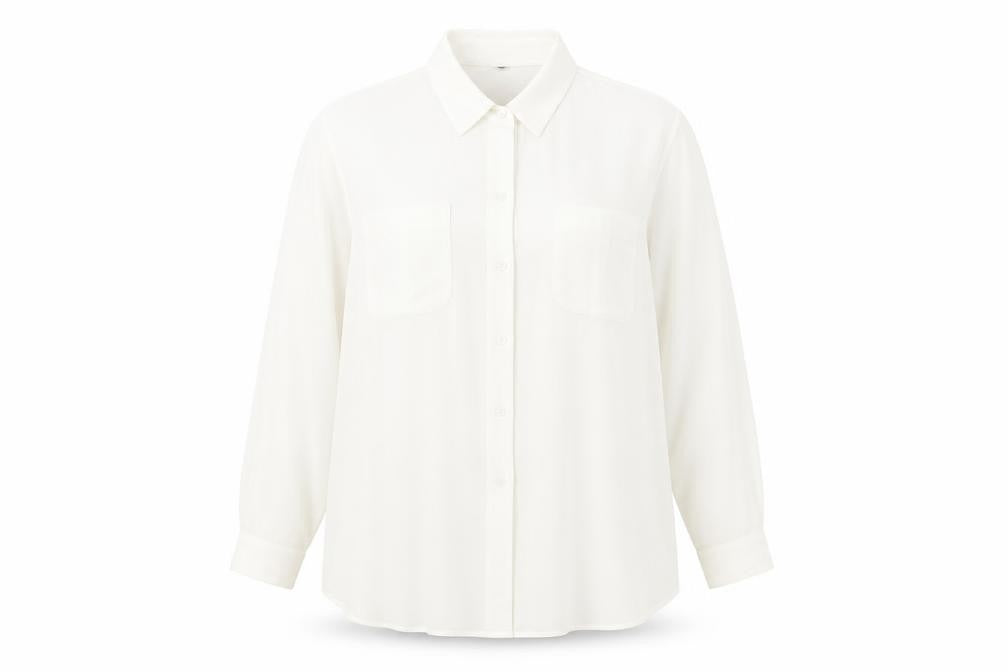 Womens UK Size 20 Berkertex White Basic Button-Up