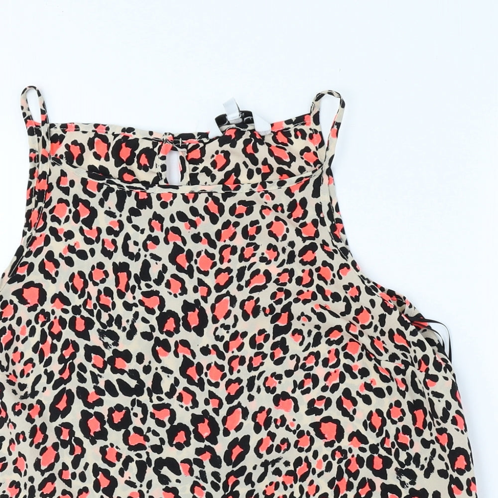 Womens UK Size 8 New Look Beige Camisole Tank