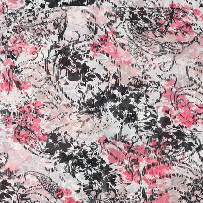 Womens UK Size 18 Kaliko Pink Basic Button-Up