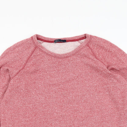 Gap Womens Red Cotton Pullover Sweatshirt Size M Pullover