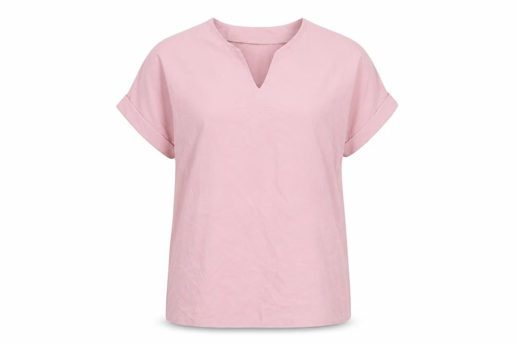 Womens UK Size S SheIn Pink Basic T-Shirt
