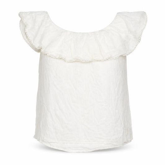 Womens UK Size M Pimkie White Basic T-Shirt
