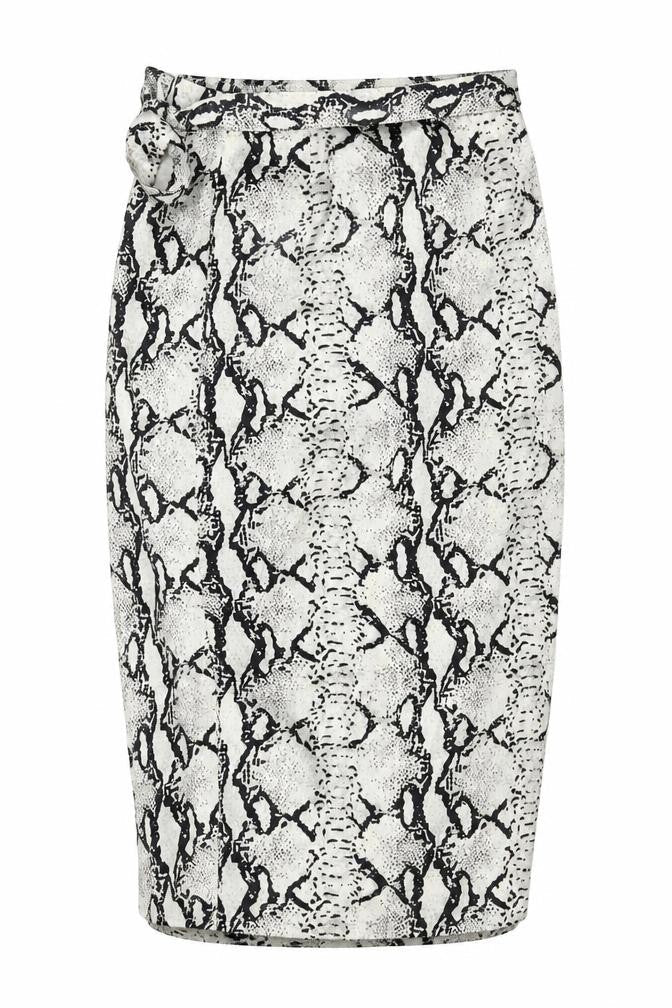 Womens UK Size 6 PRETTYLITTLETHING Wrap Rayon Skirt