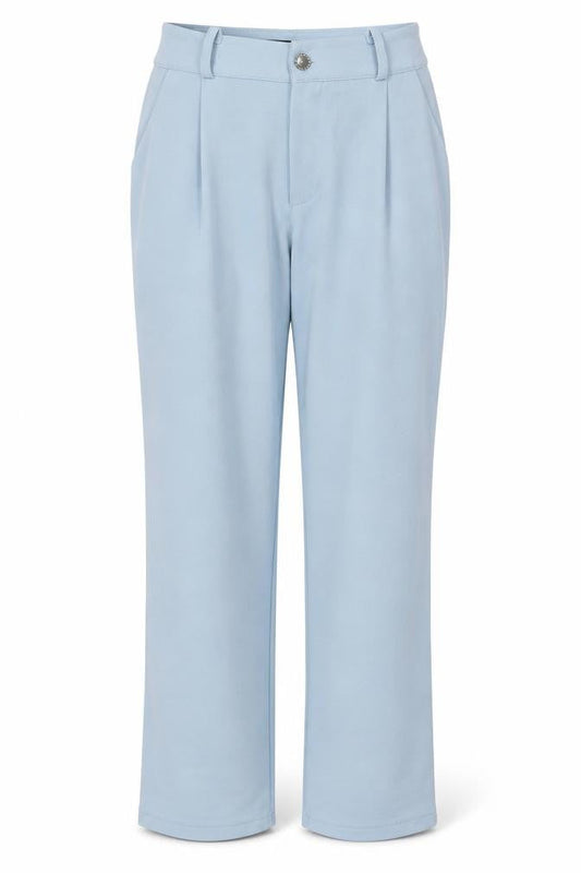 Womens UK Size 10 Boohoo Regular Fit  Blue Trousers