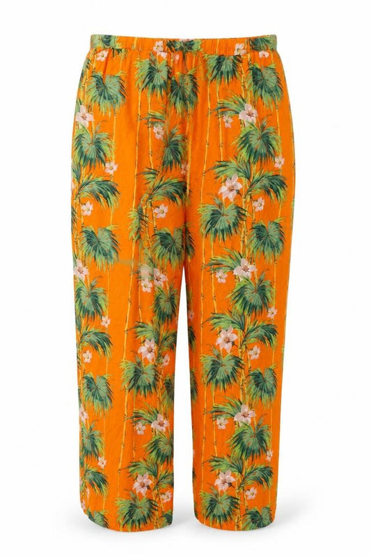 Womens UK Size 12 ASOS Regular Fit Bloomer Orange Trousers