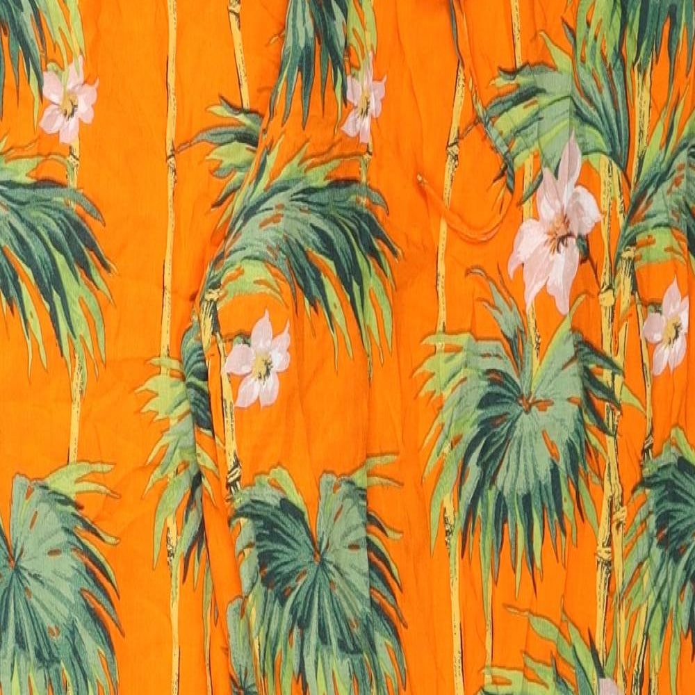 Womens UK Size 12 ASOS Regular Fit Bloomer Orange Trousers