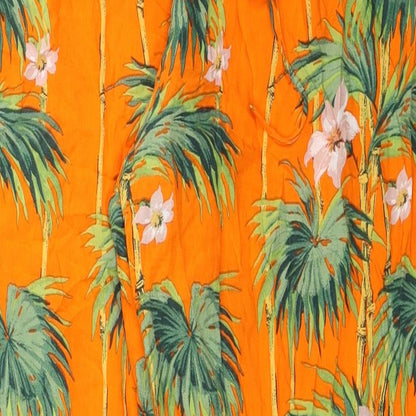 Womens UK Size 12 ASOS Regular Fit Bloomer Orange Trousers