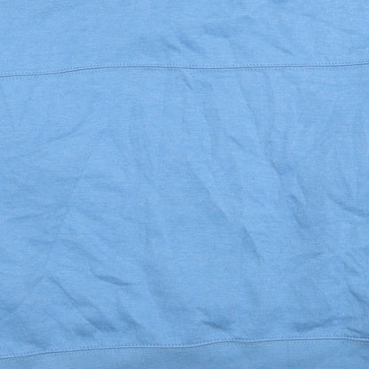 Zara Womens Blue Polyester Pullover Sweatshirt Size S Pullover