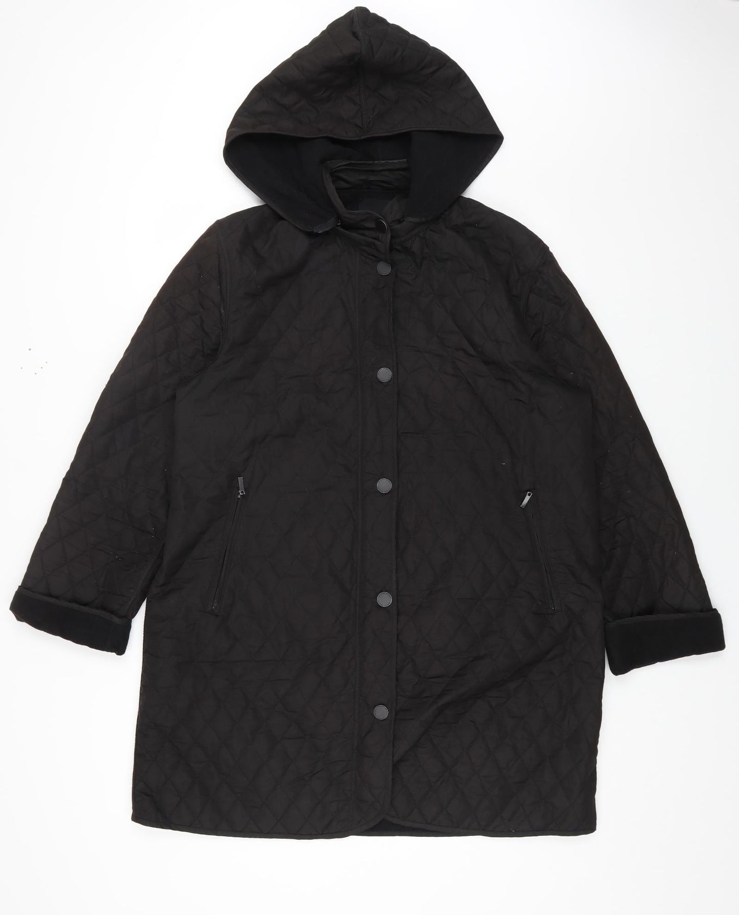 Mens UK Size M Hilary Radley Black Jacket