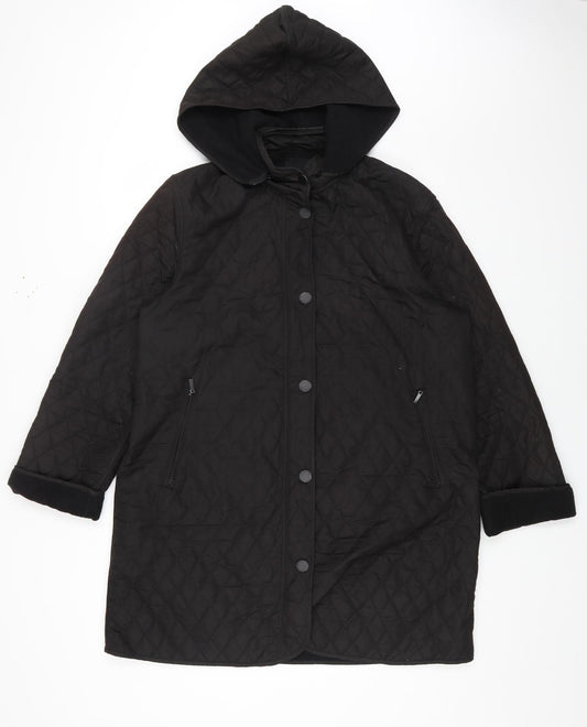 Mens UK Size M Hilary Radley Black Jacket