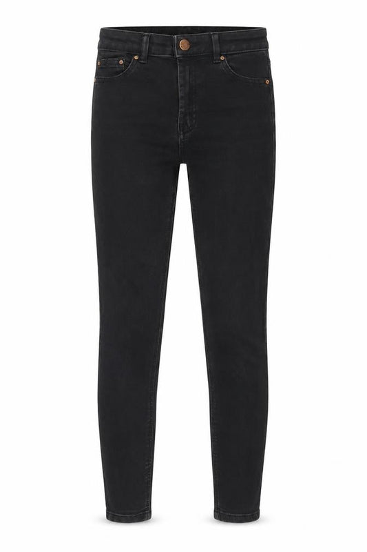 Womens UK Size 25 in ASOS Regular Fit Skinny Black Jeans
