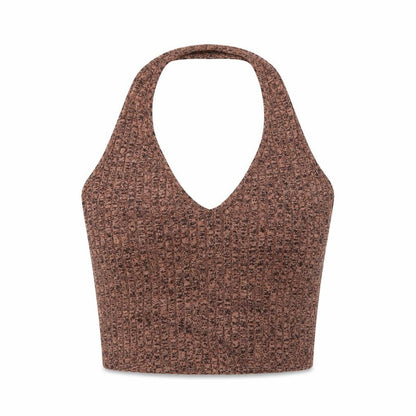 Womens UK Size 6 Primark Beige Cropped Tank