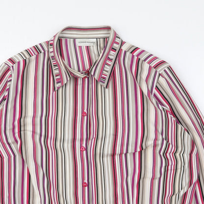 Womens UK Size 16 Sommermann Multicoloured Basic Button-Up