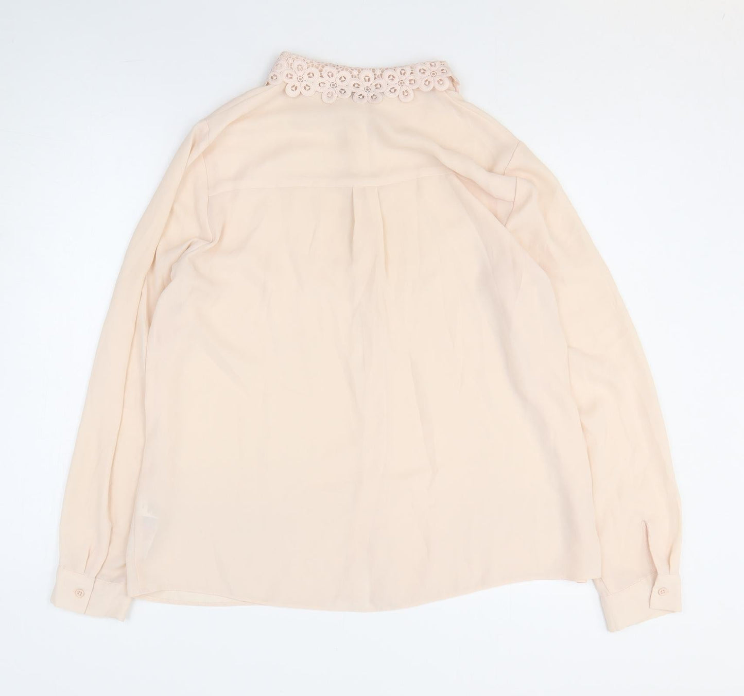 Womens UK Size 16 Dorothy Perkins Pink Basic Button-Up