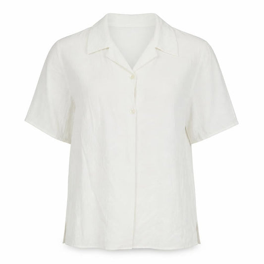 Womens UK Size 12 BHS White Basic Button-Up