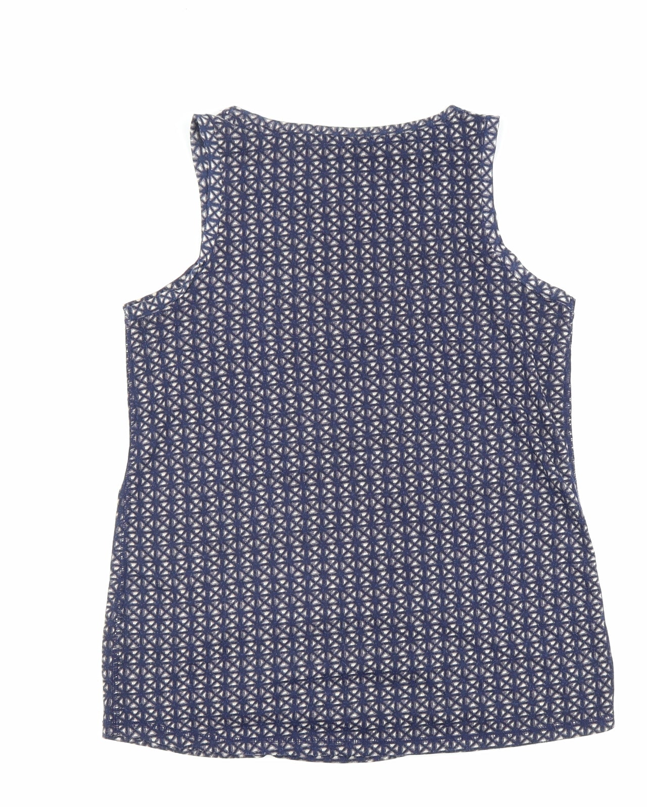 Womens UK Size 10 NEXT Blue Basic Tank
