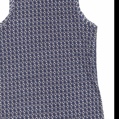 Womens UK Size 10 NEXT Blue Basic Tank