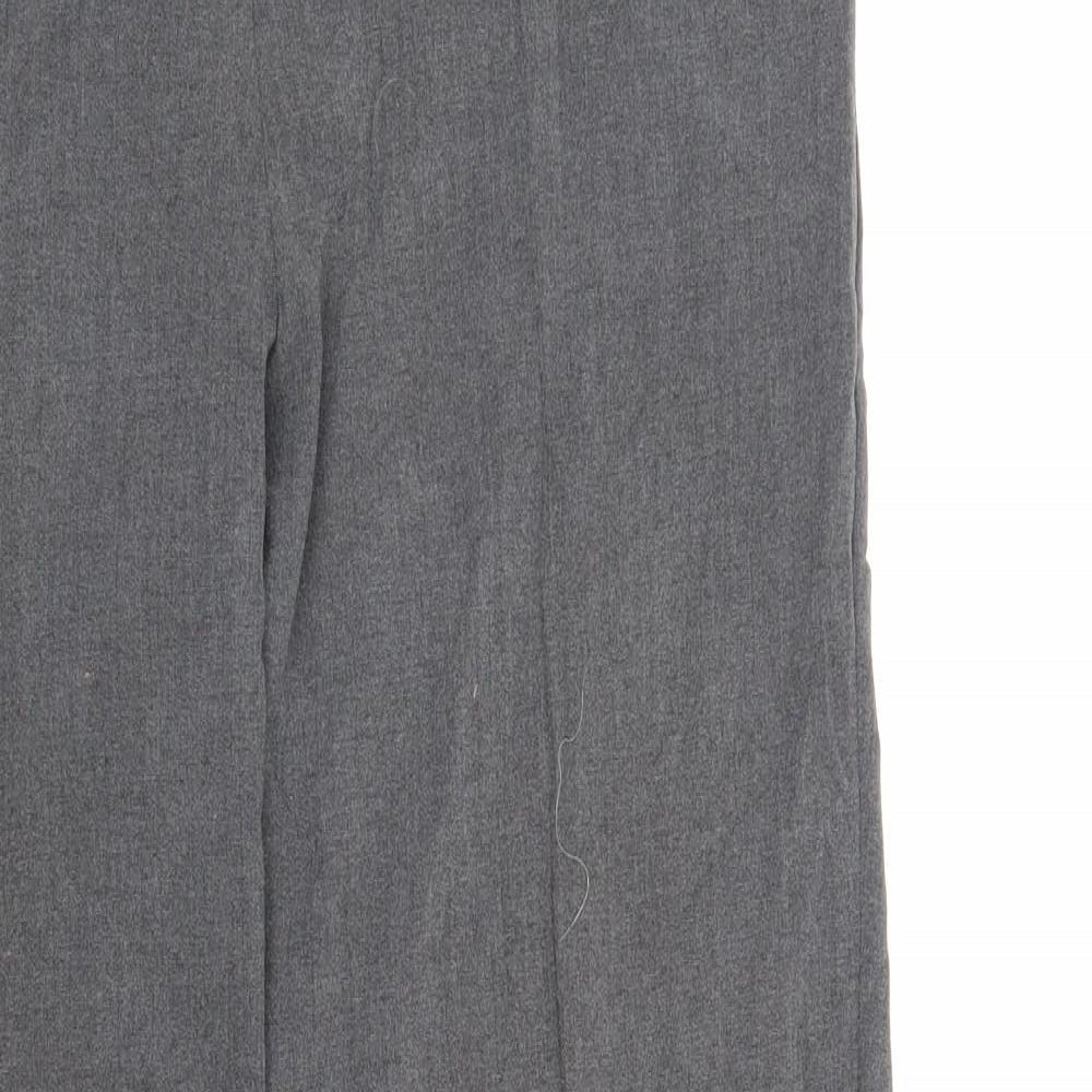 Autonomy Womens Grey Polyester Dress Pants Trousers Size 10 L27.5 in Regular