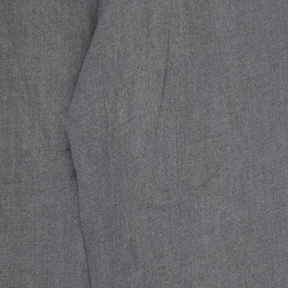 Autonomy Womens Grey Polyester Dress Pants Trousers Size 10 L27.5 in Regular