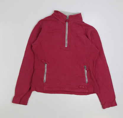 Womens UK Size 10 Musio Pink Pullover Sweatshirt