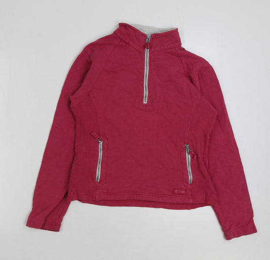Womens UK Size 10 Musio Pink Pullover Sweatshirt