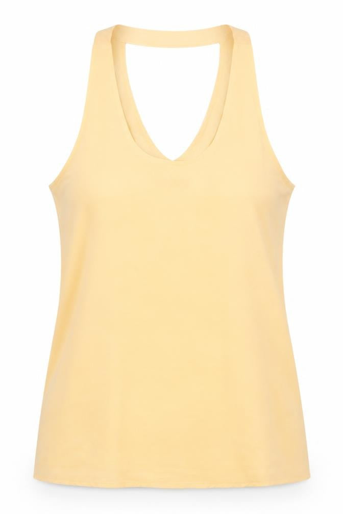 Womens UK Size 8 Quiz Pink Basic Tank